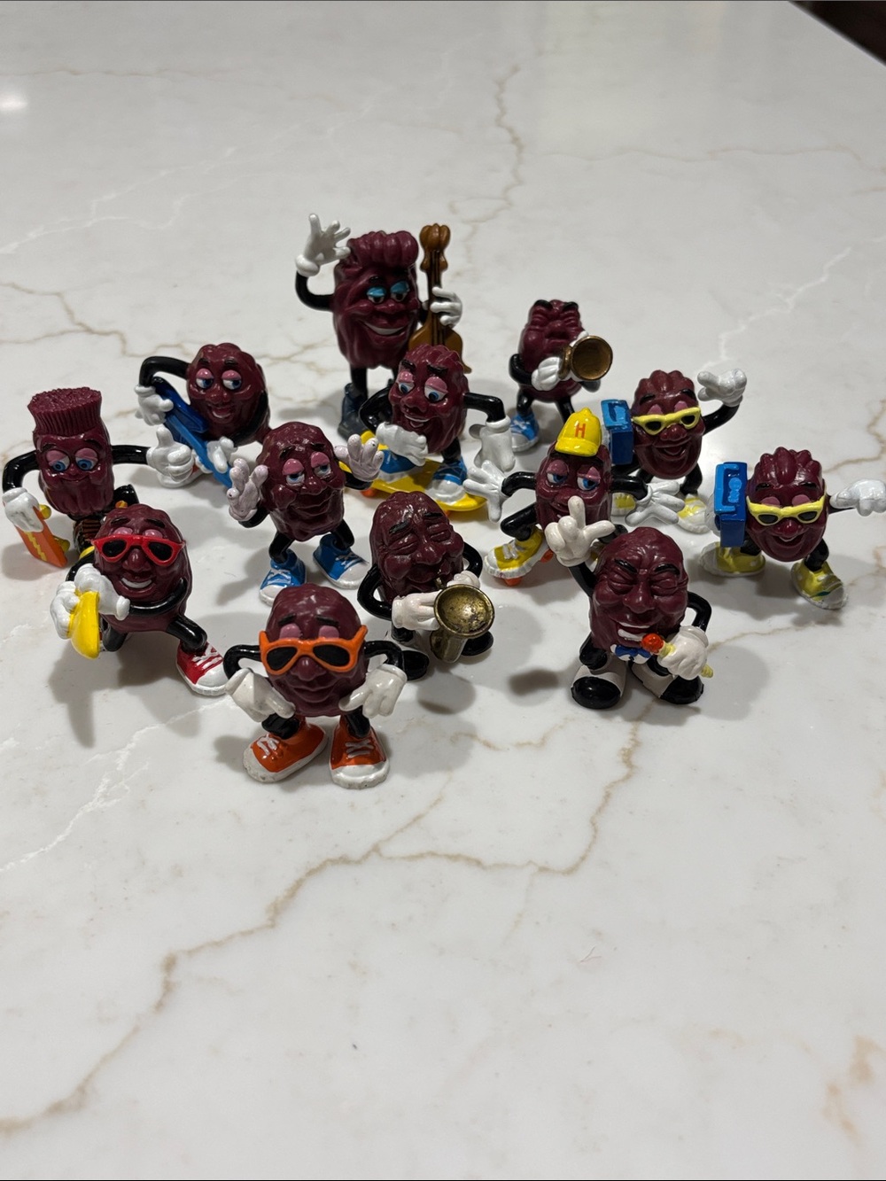 Vintage California Raisins Collectible PVC Figures circa 1980’s